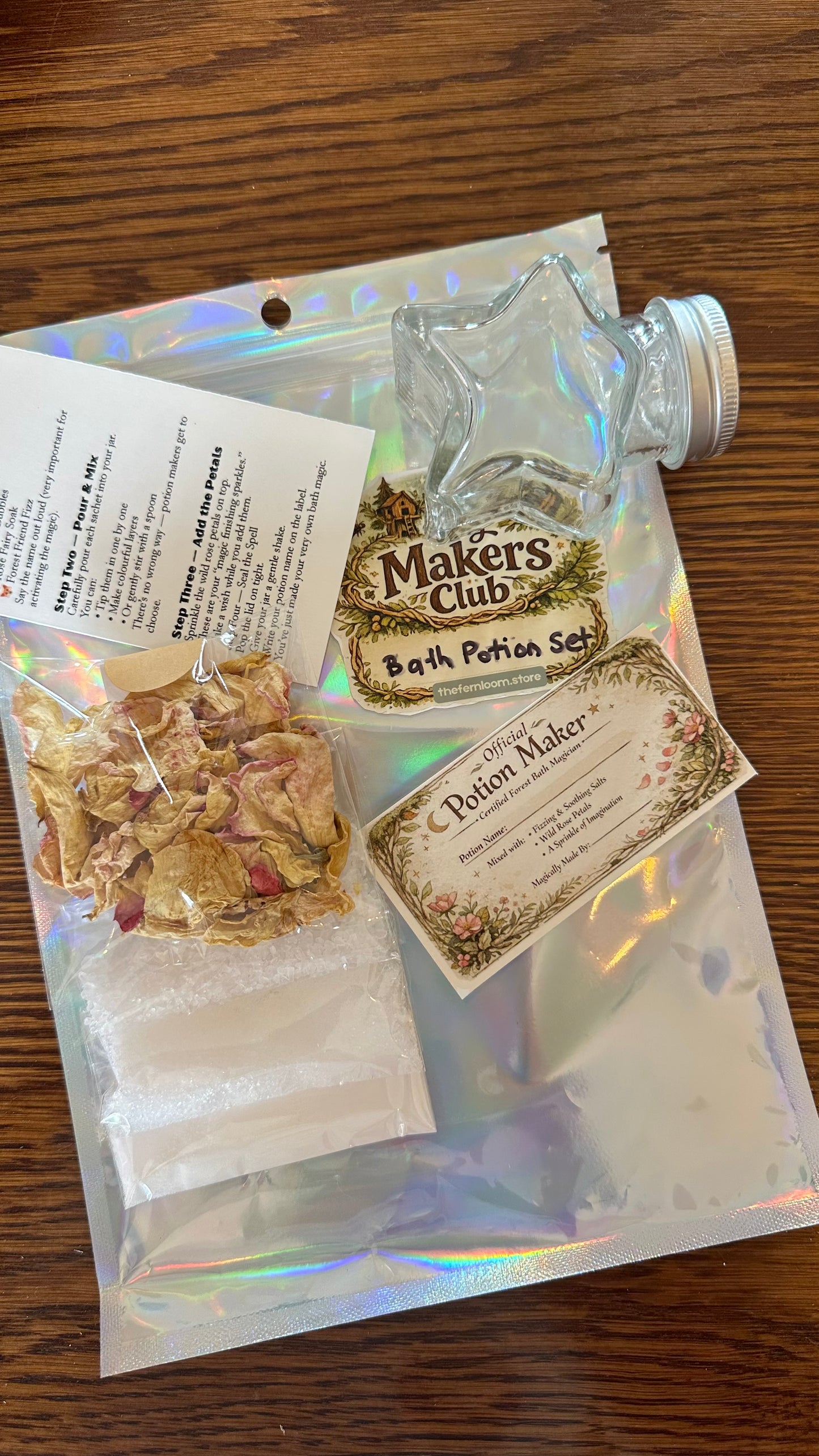 Mix Your Own Magic Bath Potion Kit