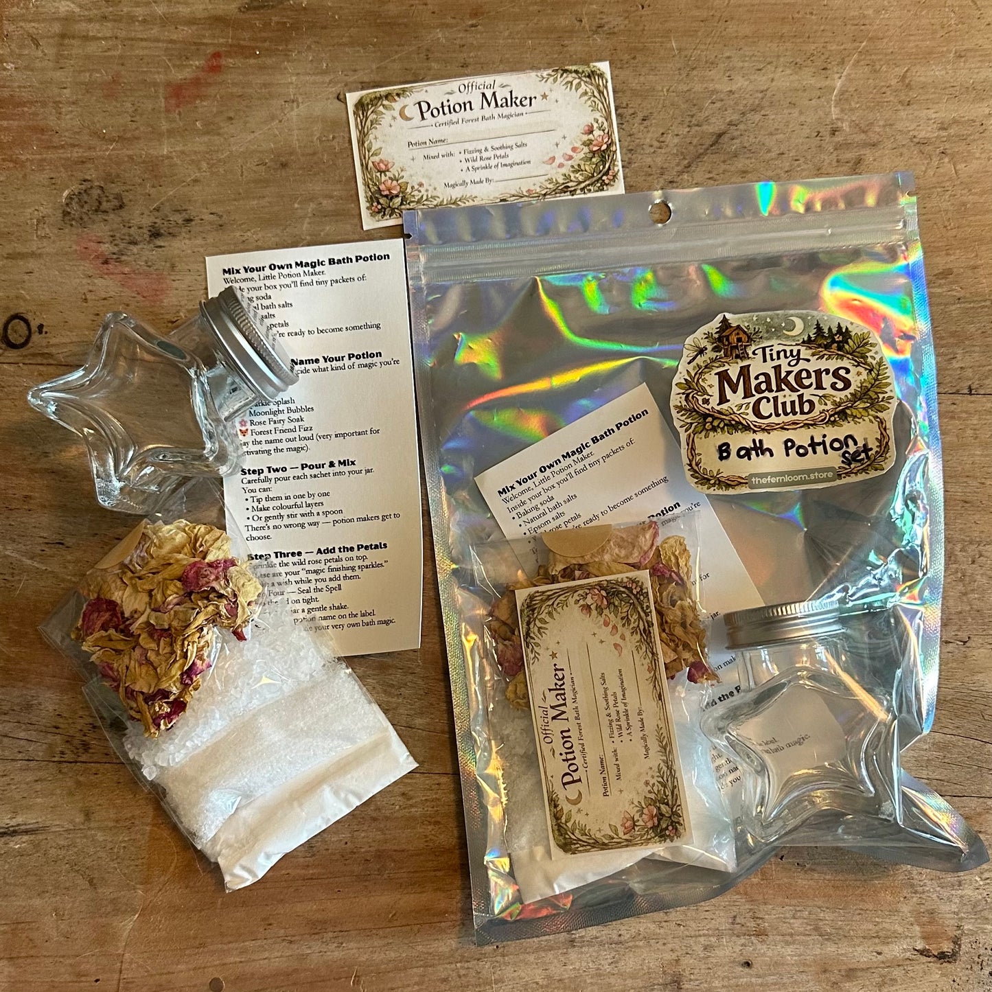 Mix Your Own Magic Bath Potion Kit
